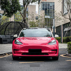 Gloss Strawberry Red Car Vinyl Wrap Sale product image 4 - Veloro gloss vinyl wrap