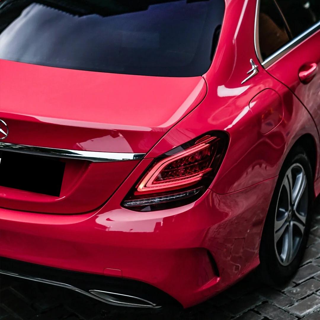 Gloss Strawberry Red Car Vinyl Wrap Sale product image 3 - Veloro gloss vinyl wrap