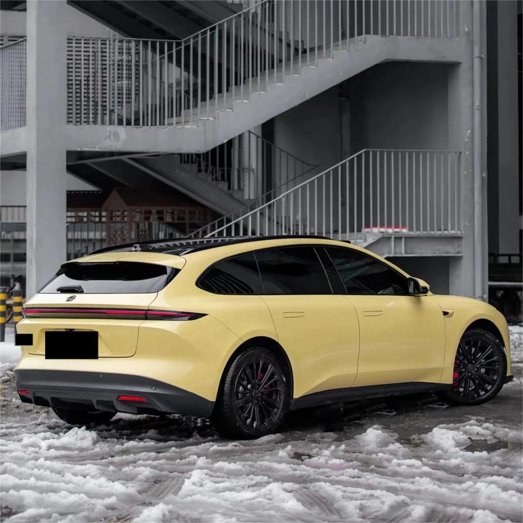 Gloss Sunbath Yellow Car Vinyl Wrap product image 5 - Veloro gloss vinyl wrap