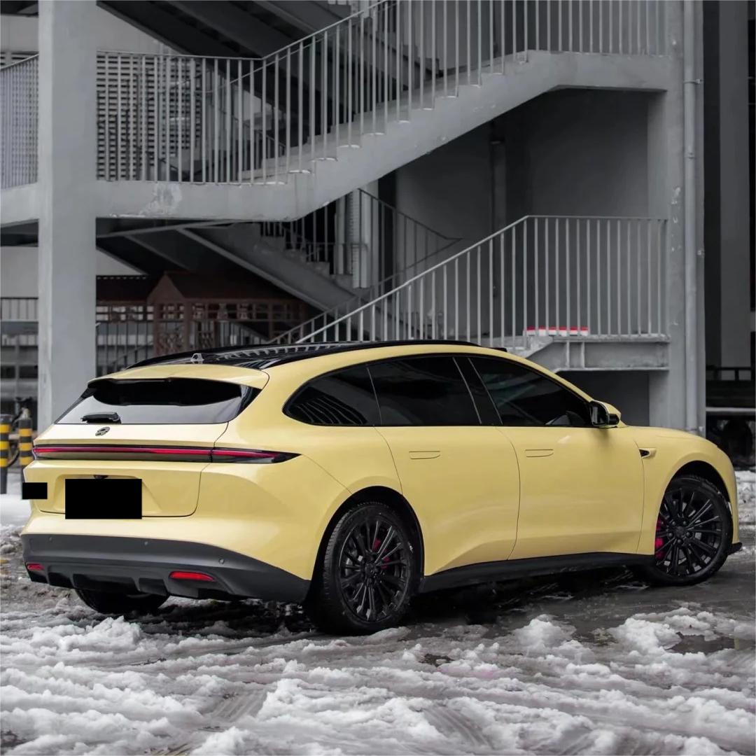Gloss Sunbath Yellow Car Vinyl Wrap product image 5 - Veloro gloss vinyl wrap