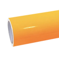 Gloss Sunflower Yellow Car Vinyl Wrap PET