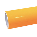 Gloss Sunflower Yellow Car Vinyl Wrap PET