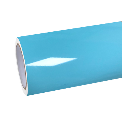 Gloss Tanager Blue Car Vinyl Wrap Audi PET product image 2 - Veloro gloss vinyl wrap