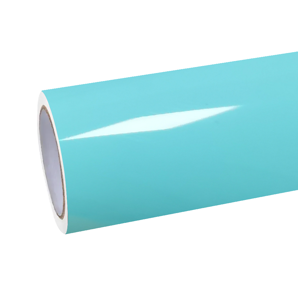 Glossy Crystal Tiffany Blue Car Vinyl Wrap PET product image 2 - Veloro gloss vinyl wrap