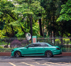 Gloss Vintage Green Car Vinyl Wrap product image 3 - Veloro gloss vinyl wrap
