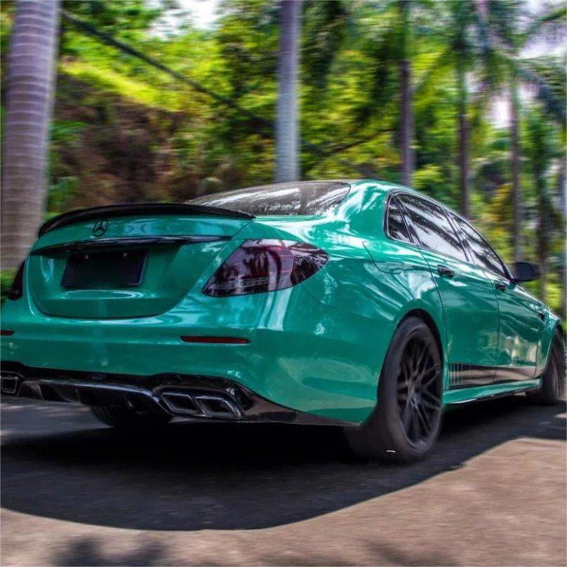 Gloss Vintage Green Car Vinyl Wrap product image 4 - Veloro gloss vinyl wrap