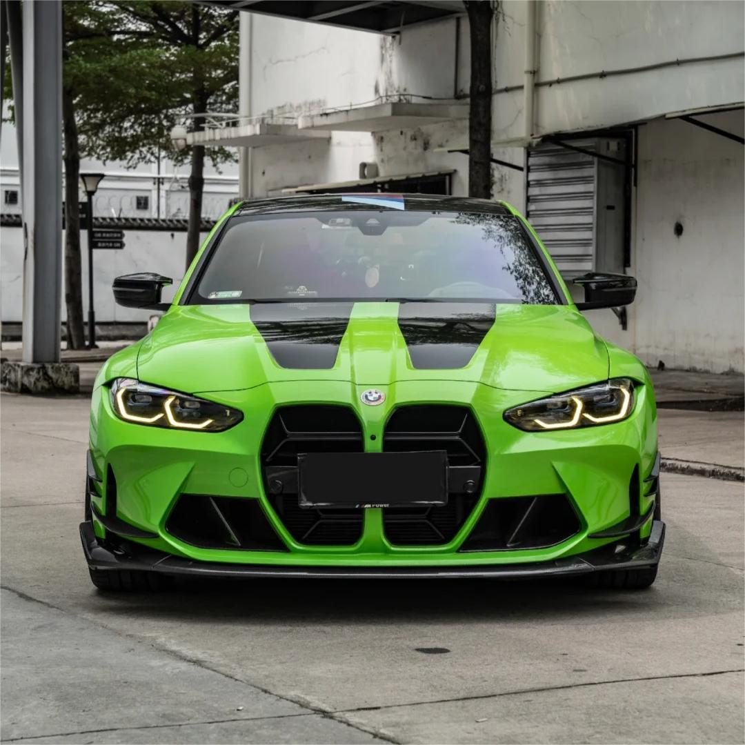 Gloss Viper Green Car Vinyl Wrap PET product image 3 - Veloro gloss vinyl wrap