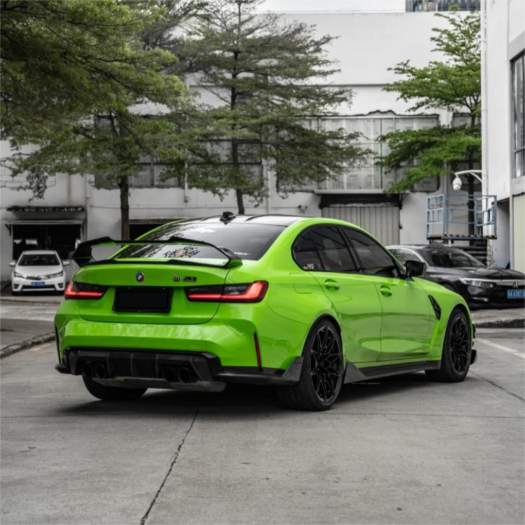 Gloss Viper Green Car Vinyl Wrap PET product image 5 - Veloro gloss vinyl wrap