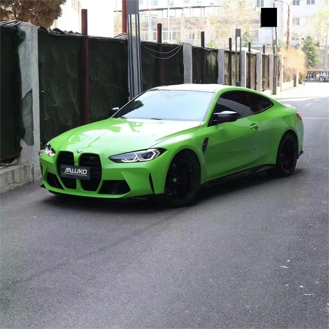 Gloss Viper Green Car Vinyl Wrap PET product image 7 - Veloro gloss vinyl wrap