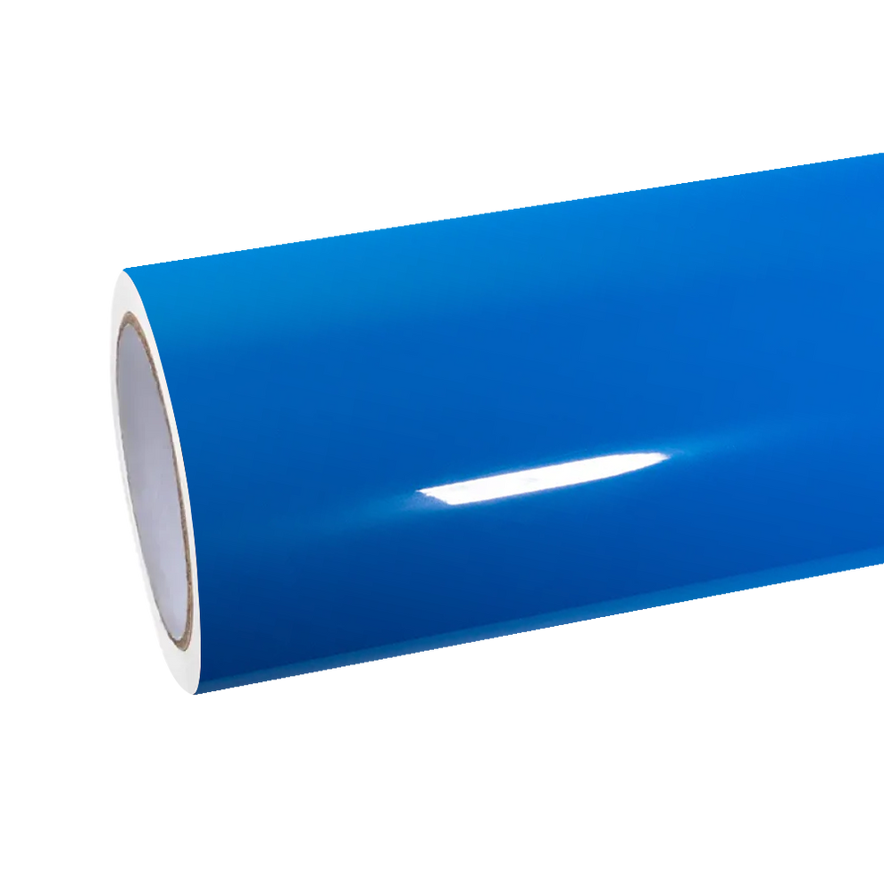 Gloss Voodoo Blue Car Vinyl Wrap PET