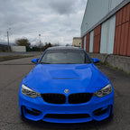 Gloss Voodoo Blue Car Vinyl Wrap PET product image 7 - Veloro gloss vinyl wrap