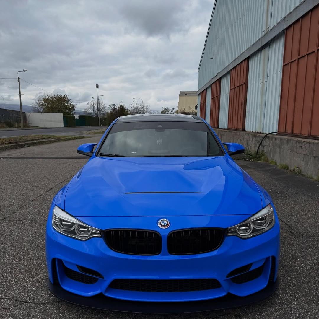 Gloss Voodoo Blue Car Vinyl Wrap PET product image 7 - Veloro gloss vinyl wrap