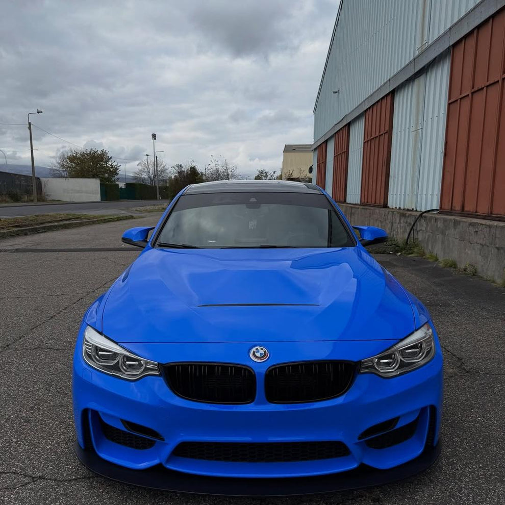 Gloss Voodoo Blue Car Vinyl Wrap PET product image 7 - Veloro gloss vinyl wrap