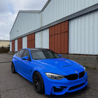Gloss Voodoo Blue Car Vinyl Wrap PET product image 5 - Veloro gloss vinyl wrap