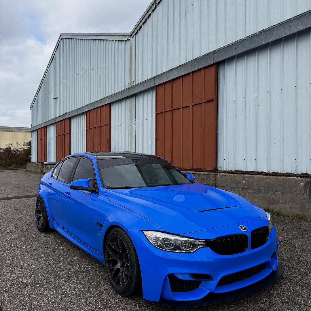 Gloss Voodoo Blue Car Vinyl Wrap PET product image 5 - Veloro gloss vinyl wrap
