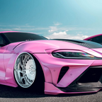 Glossy Metallic Shell Pink Car Vinyl Wrap PET product image 6 - Veloro metallic vinyl wrap