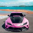 Glossy Metallic Shell Pink Car Vinyl Wrap PET product image 3 - Veloro metallic vinyl wrap