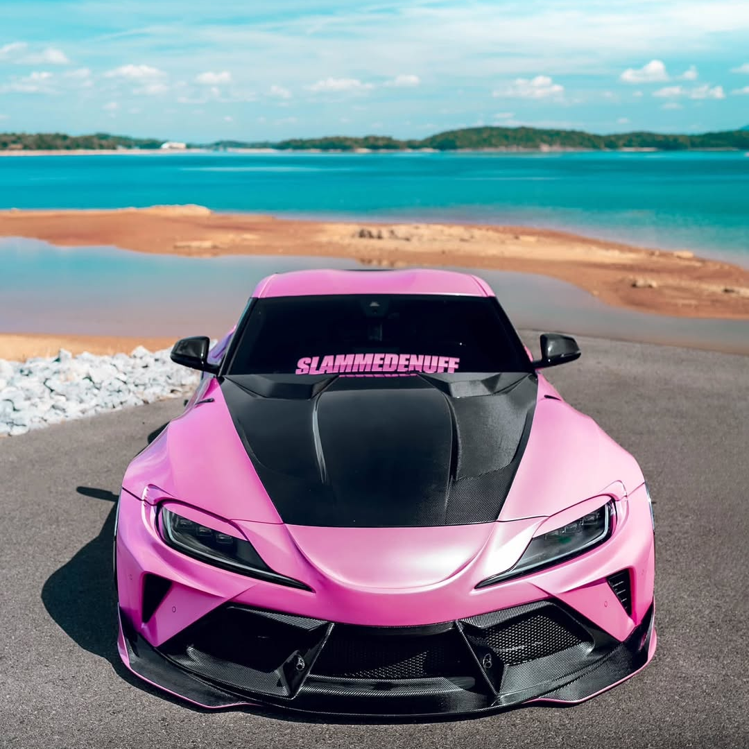 Glossy Metallic Shell Pink Car Vinyl Wrap PET product image 3 - Veloro metallic vinyl wrap