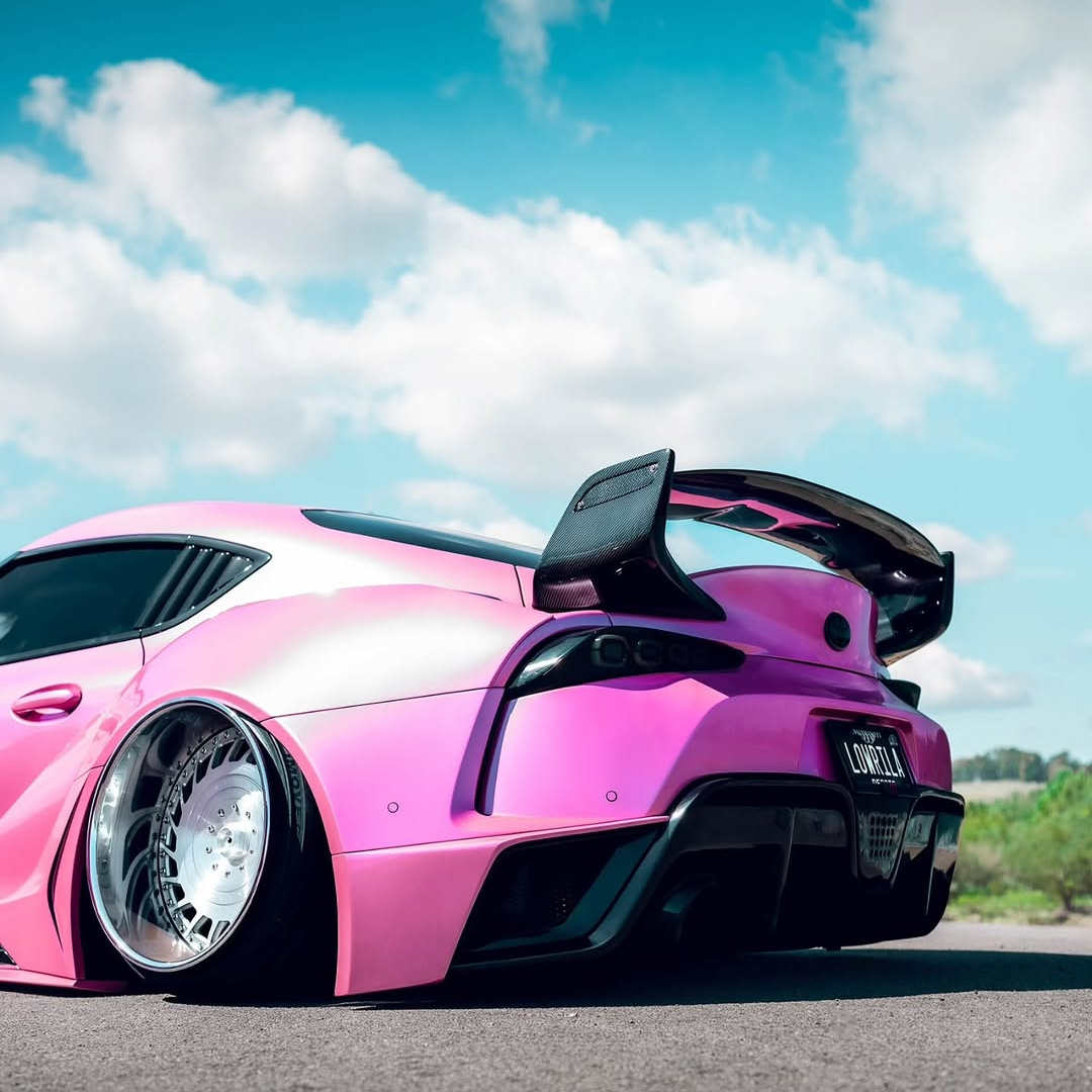 Glossy Metallic Shell Pink Car Vinyl Wrap PET product image 7 - Veloro metallic vinyl wrap