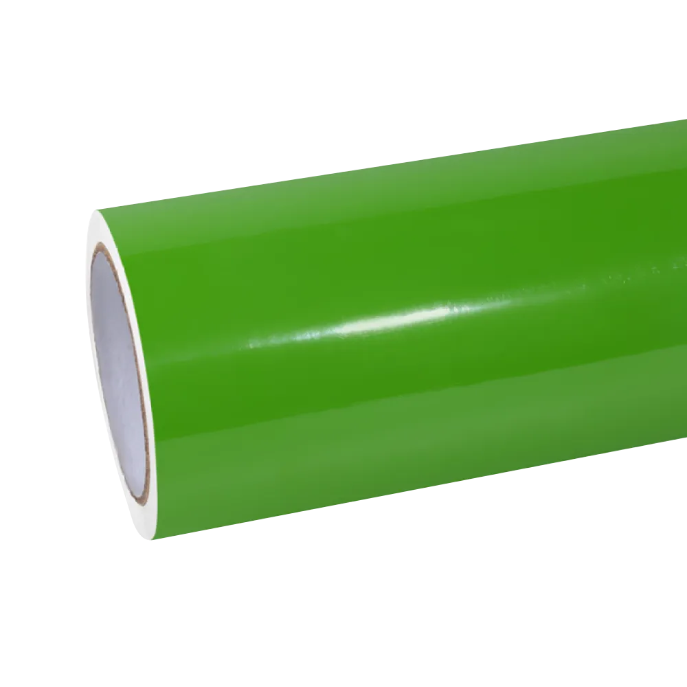 Gloss Viper Green Car Vinyl Wrap PET