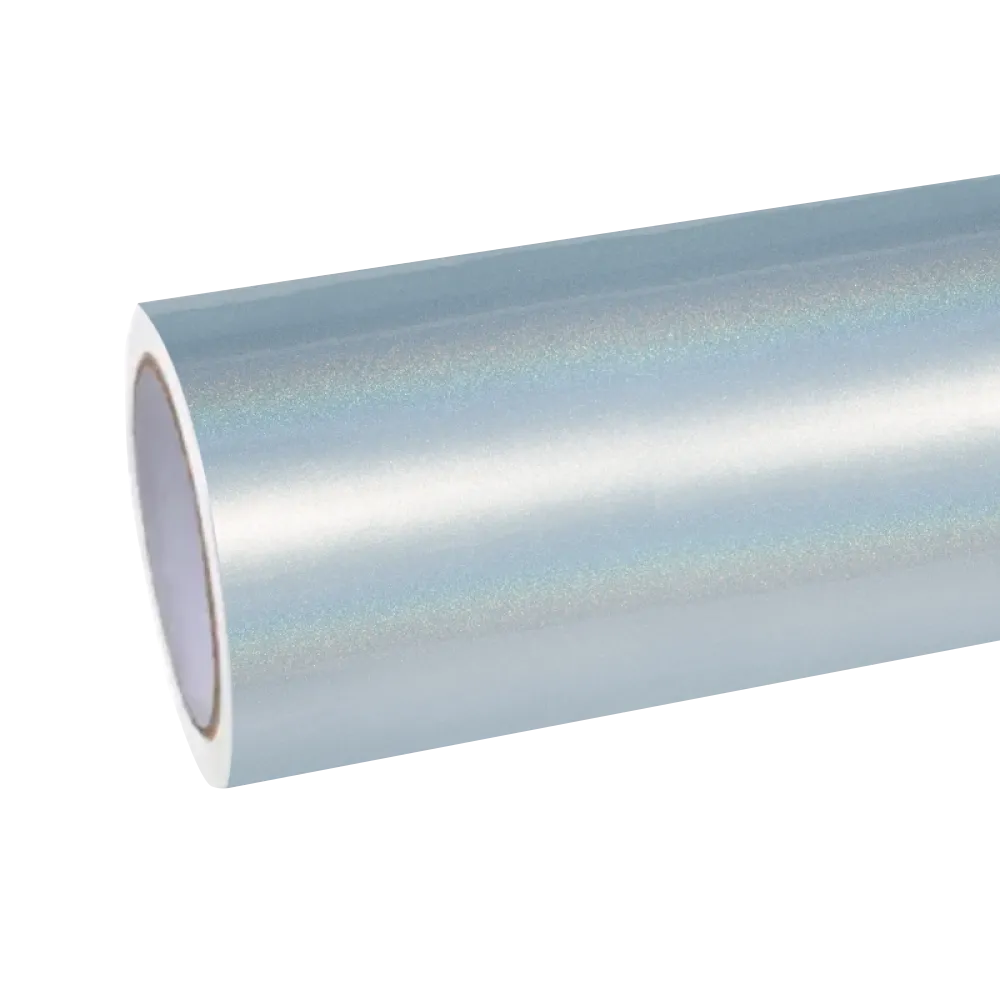 Gloss Metallic Rainbow Laser Sea Blue Car Vinyl Wrap