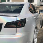 Gloss Metallic Rainbow Laser White Car Vinyl Wrap product image 6 - Veloro metallic vinyl wrap