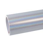 Gloss Metallic Rainbow Laser White Car Vinyl Wrap product image 2 - Veloro metallic vinyl wrap