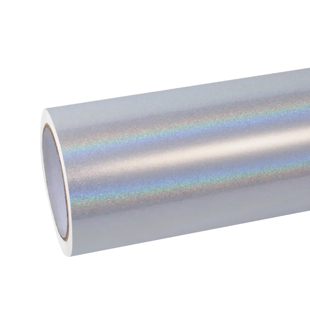 Gloss Metallic Rainbow Laser White Car Vinyl Wrap product image 2 - Veloro metallic vinyl wrap