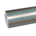 Matte Metallic Rainbow Laser Grey Car Vinyl Wrap