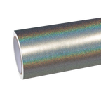 Matte Metallic Rainbow Laser Grey Car Vinyl Wrap