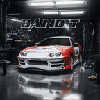 Marlboro Racing Car wrap Custom Design - White, Red and Black Car Wrap (Bundle) product image 11 - Veloro automotive