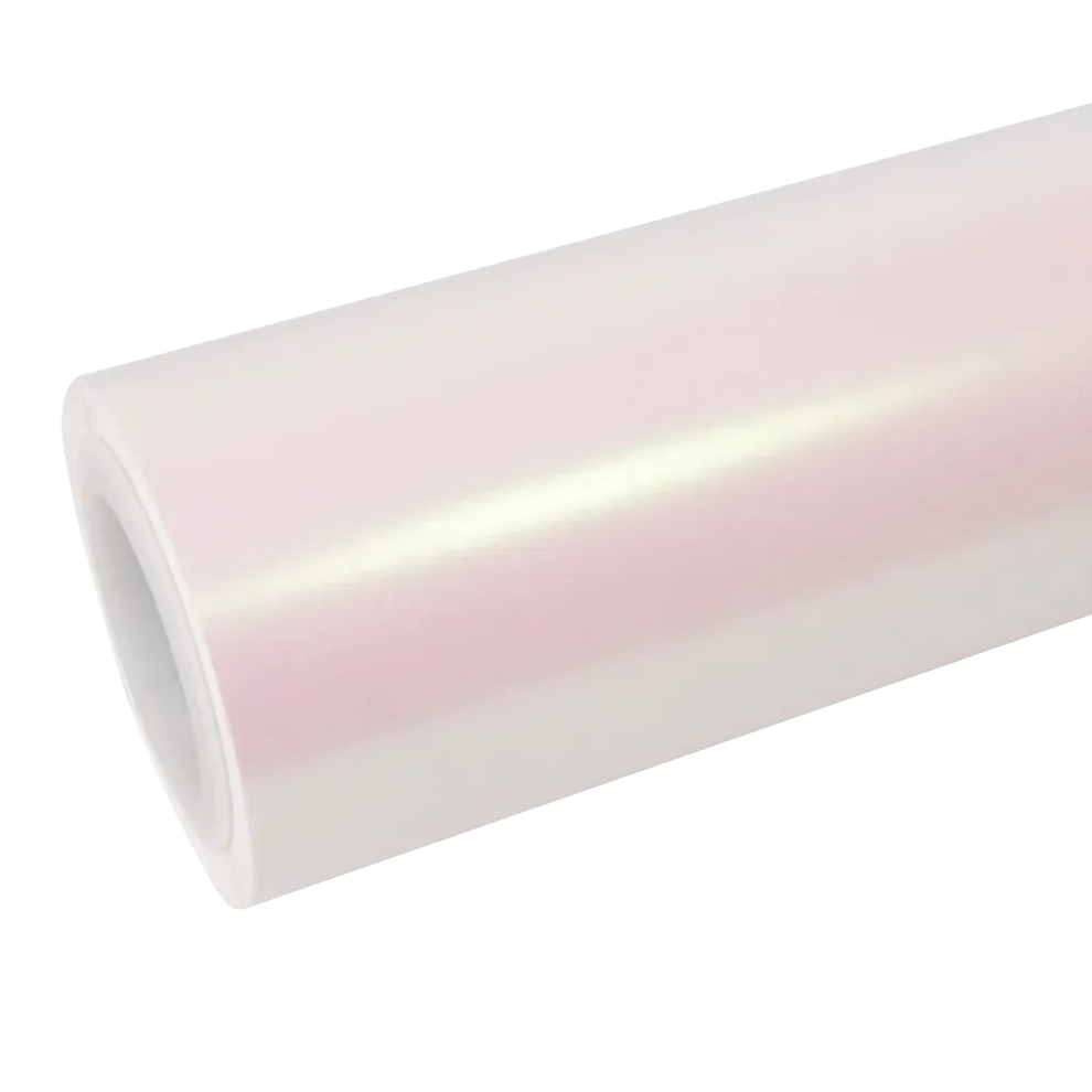 Matte Metallic Chameleon Aurora White Car Vinyl Wrap