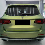 Matte Bamboo Green Car Vinyl Wrap product image 7 - Veloro matte vinyl wrap