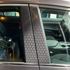 PET Matte Beehive Carbon Fiber Black Car Vinyl Wrap product image 6 - Veloro carbon fiber vinyl wrap