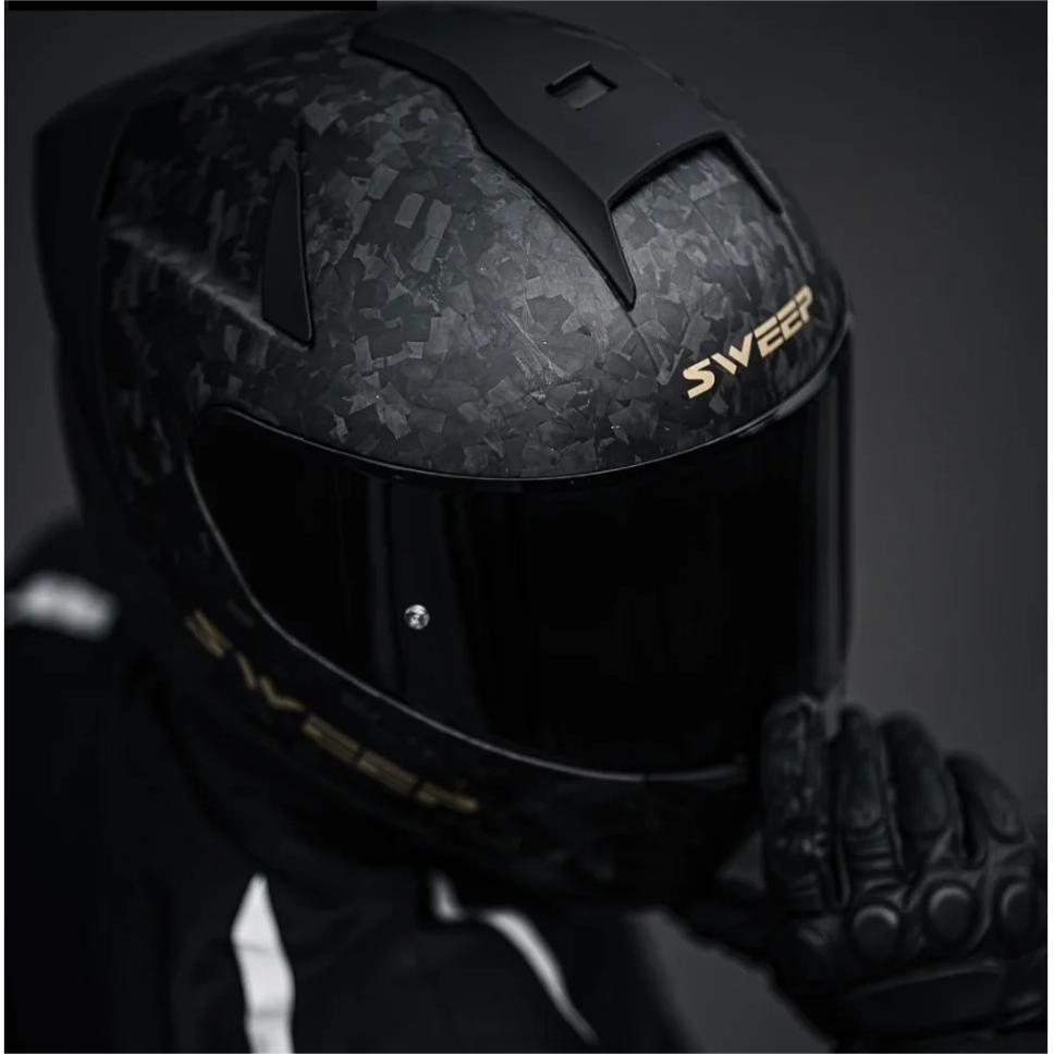 Matte Black Forging Carbon Fiber Car Vinyl Wrap PET product image 2 - Veloro carbon fiber vinyl wrap