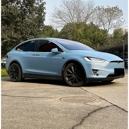 Matte Blue Wrap China Blue Car Wrap product image 2 - Veloro matte vinyl wrap