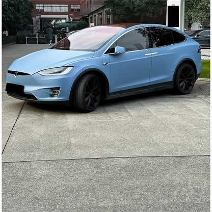 Matte Blue Wrap China Blue Car Wrap product image 5 - Veloro matte vinyl wrap