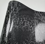 Matte Carbon Fiber Meta Cosmic Black Car Vinyl Wrap PET product image 3 - Veloro carbon fiber vinyl wrap