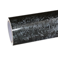 Matte Carbon Fiber Meta Cosmic Black Car Vinyl Wrap PET