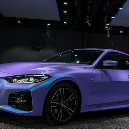 Matte Ceramics Lavender Purple Blue Car Vinyl Wrap product image 8 - Veloro matte vinyl wrap