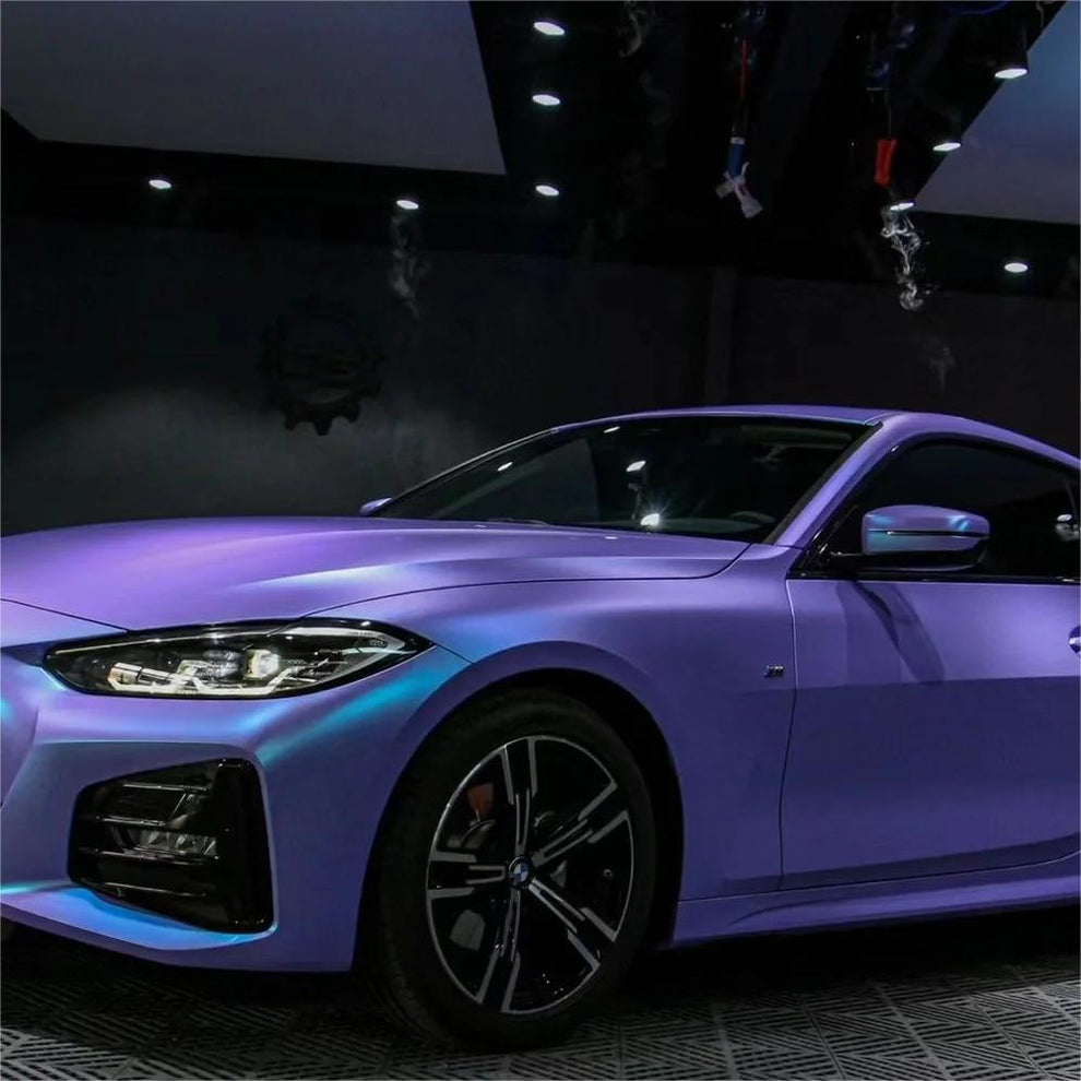 Matte Ceramics Lavender Purple Blue Car Vinyl Wrap product image 8 - Veloro matte vinyl wrap