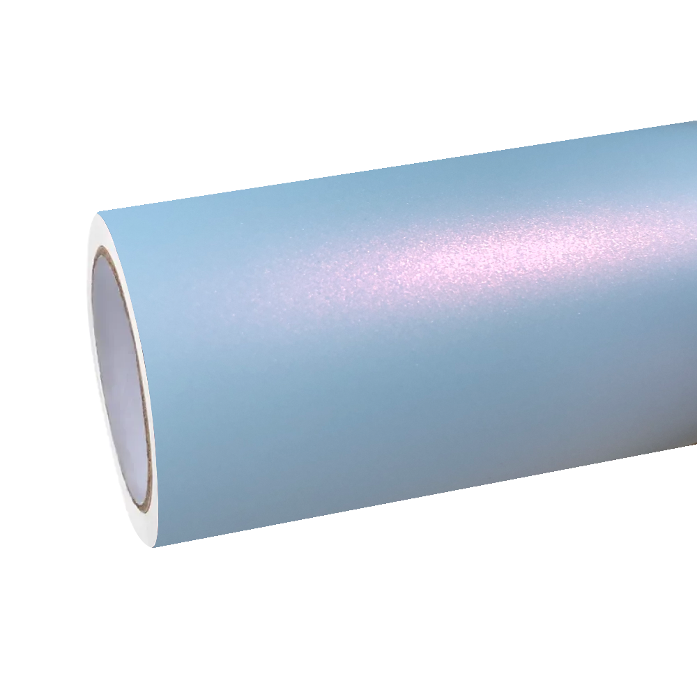 Matte Chameleon Blue Purple Car Wrap Vinyl PET product image 2 - Veloro color shift vinyl wrap