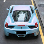 Matte Chameleon Blue Purple Car Wrap Vinyl PET product image 5 - Veloro color shift vinyl wrap