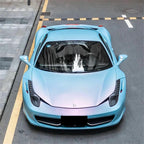 Matte Chameleon Blue Purple Car Wrap Vinyl PET product image 6 - Veloro color shift vinyl wrap