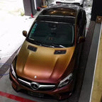 Matte Chameleon Gold Red Car Vinyl Wrap product image 4 - Veloro color shift vinyl wrap