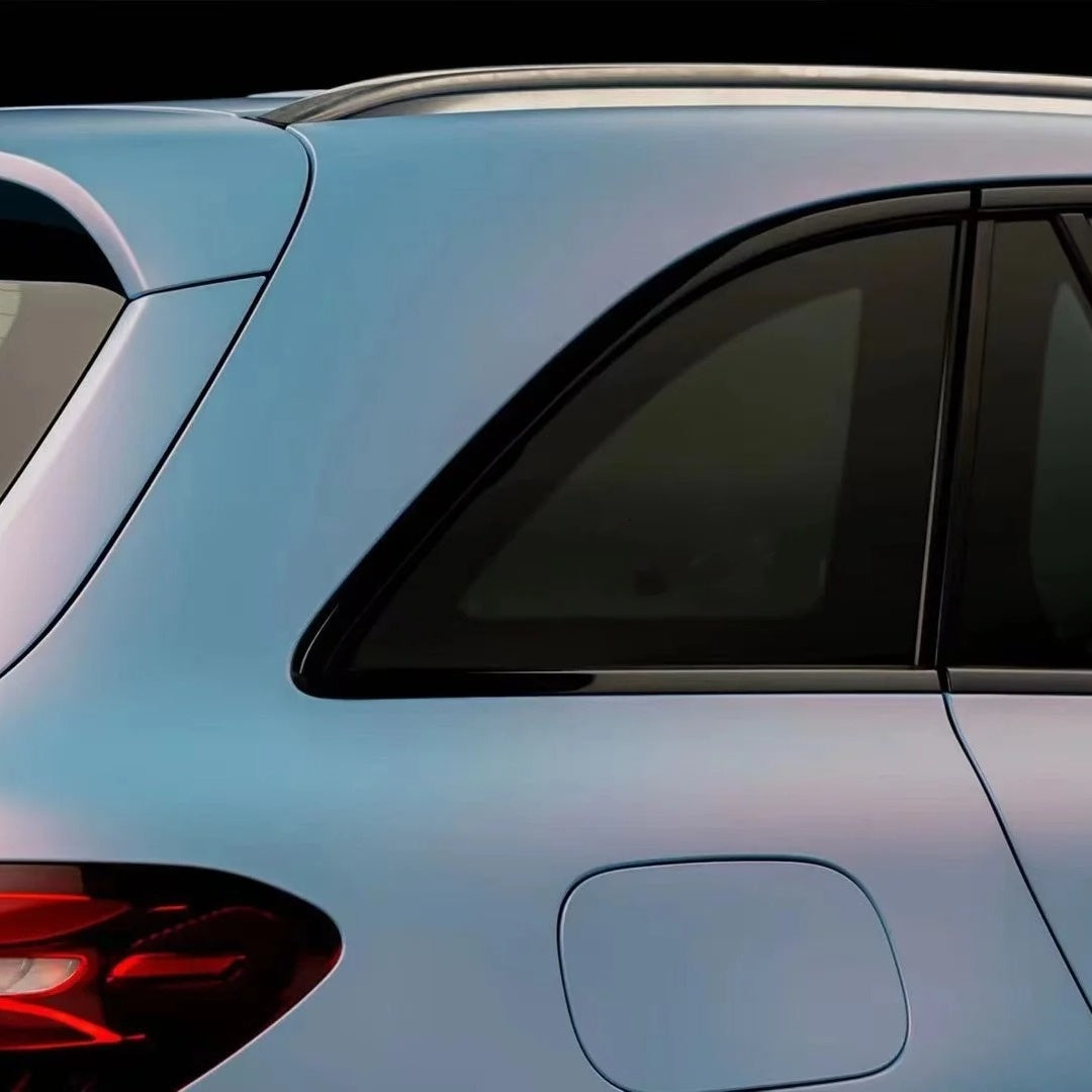Matte Chameleon Pink Blue Car Vinyl Wrap PET product image 10 - Veloro color shift vinyl wrap
