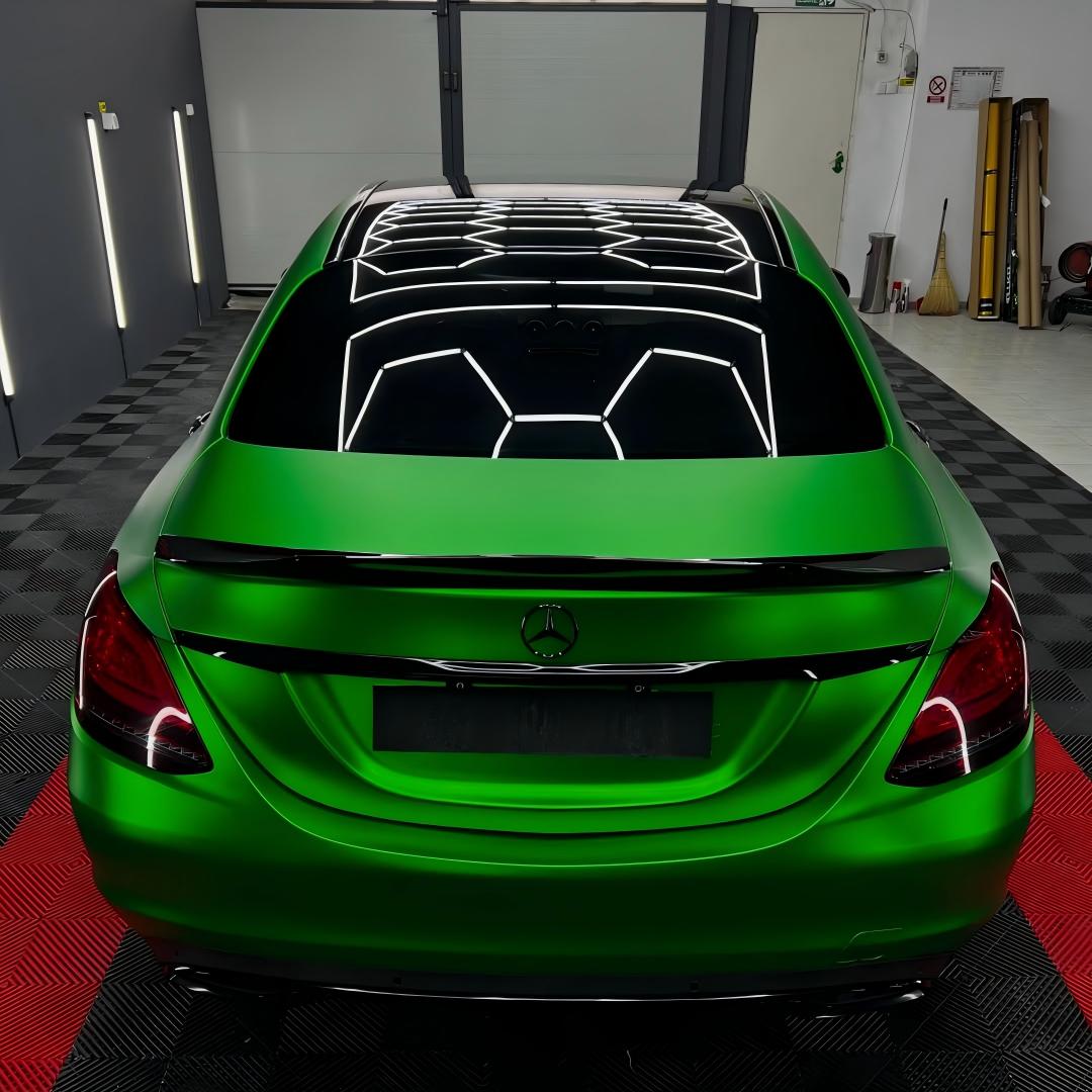 Matte Chrome Green Car Vinyl Wrap product image 11 - Veloro chrome vinyl wrap