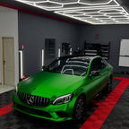 Matte Chrome Green Car Vinyl Wrap product image 3 - Veloro chrome vinyl wrap