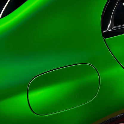 Matte Chrome Green Car Vinyl Wrap product image 7 - Veloro chrome vinyl wrap
