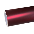 Satin Chrome Metallic Romanee Red Vinyl Wrap | Satin Romanee Red Metallic Chrome product image 2 - Veloro chrome vinyl